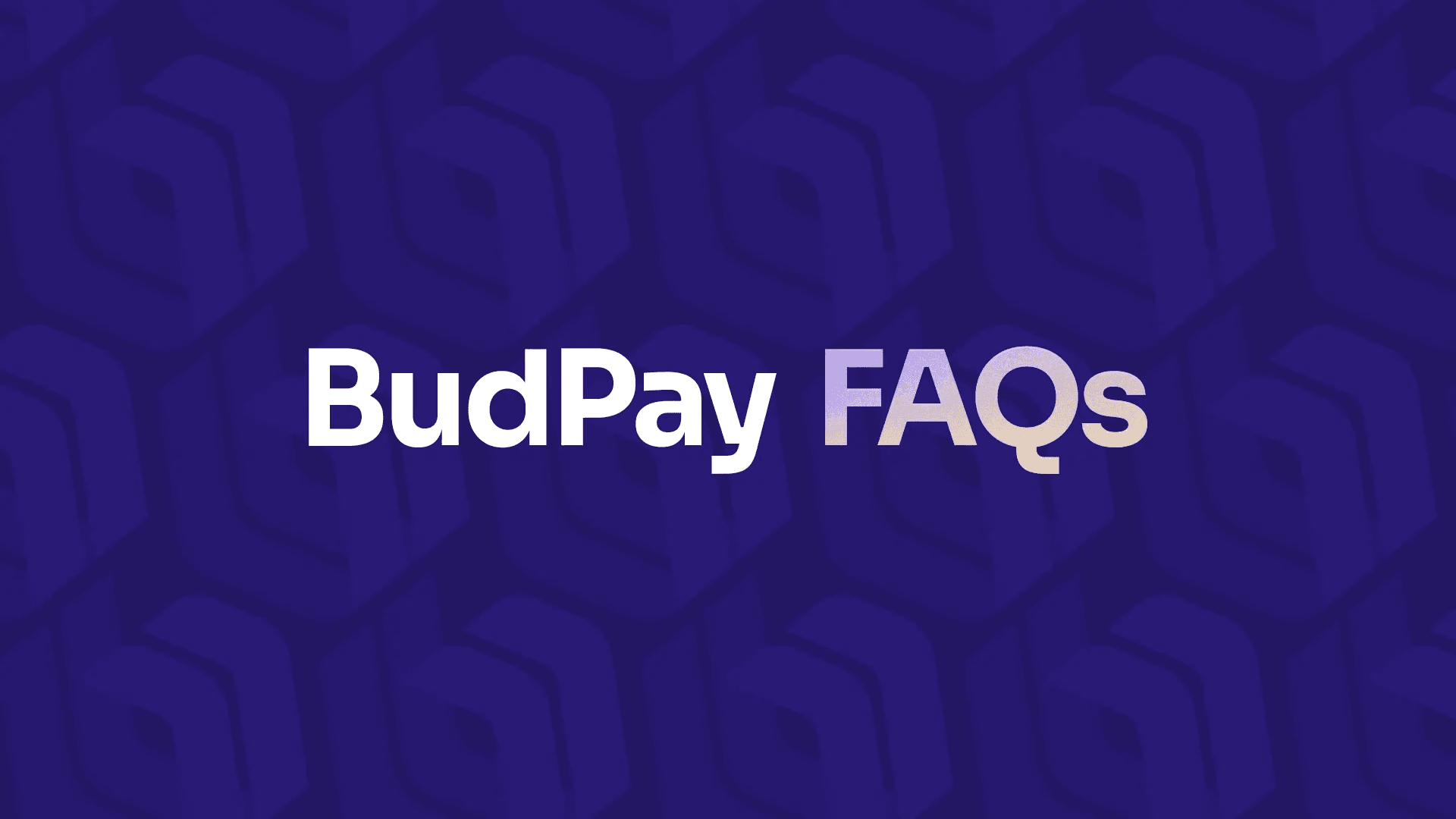 Top 5 Frequently Asked Questions About BudPay
